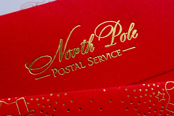 north pole postal mark